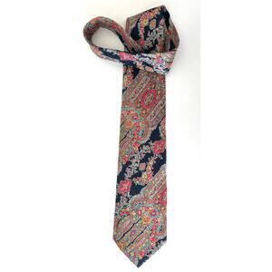 Basic Elements Colorful Paisley Men’s Neck Tie